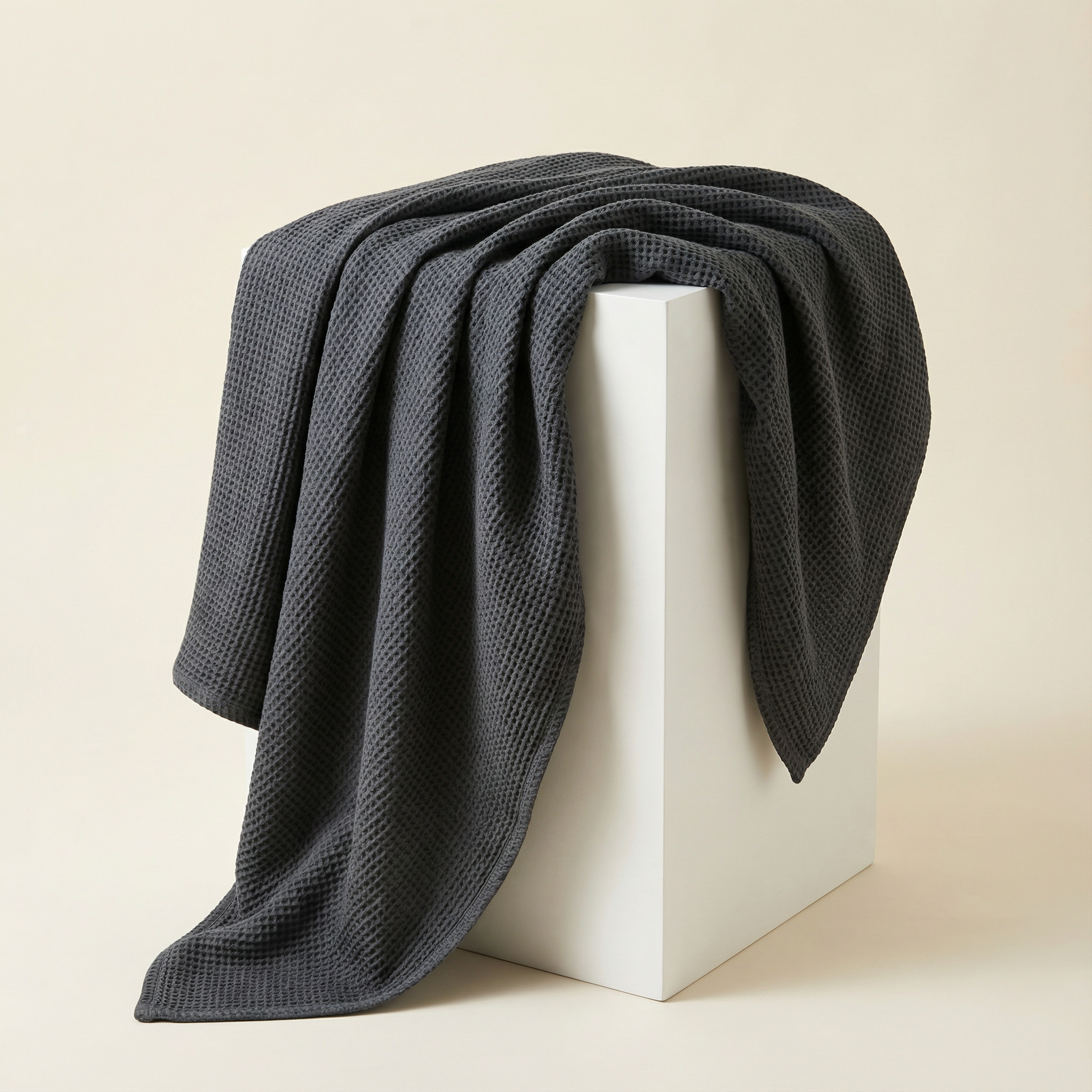 Bamboo Waffle Blanket – Boost Breathability, Elevate Comfort