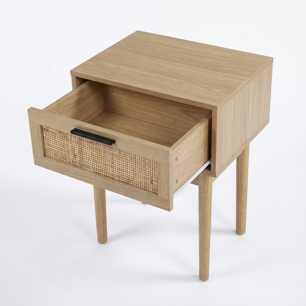 Rattan Bedside Table – Add Natural Style, Maximise Storage Space