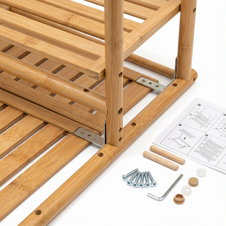 10-Tier Shoe Rack – Maximise Space, Keep Every Pair Organised