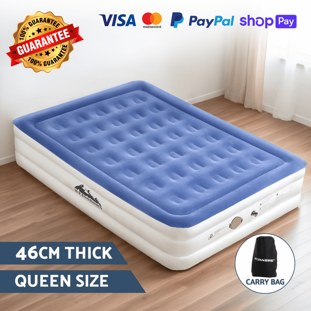 Luxury air mattresses with ultra-thick design – Perfect for guests, camping, and everyday use