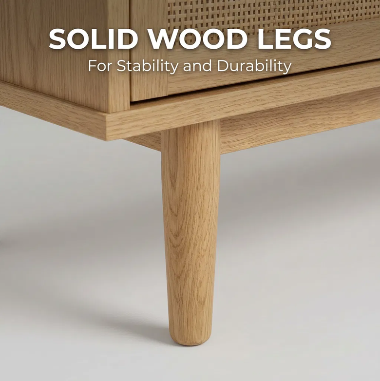 Rattan TV Unit – Elevate Your Space, Organise With Ease