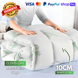 Premium Mattress Topper - Bamboo Mattress Topper