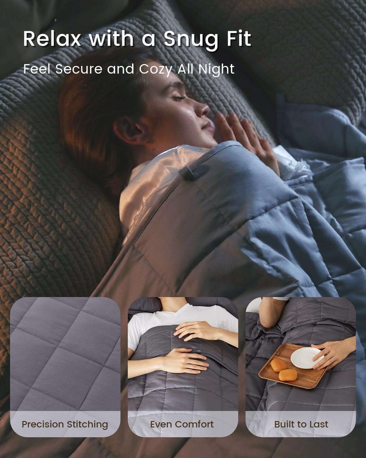 Weighted Blanket – Reduce Anxiety, Sleep More Deeply