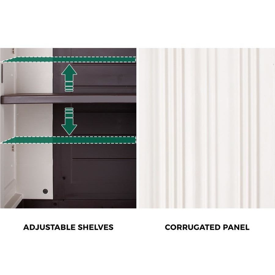 Lockable Outdoor Storage Cabinet (92cm) – Protect Your Gear, Declutter Your Space