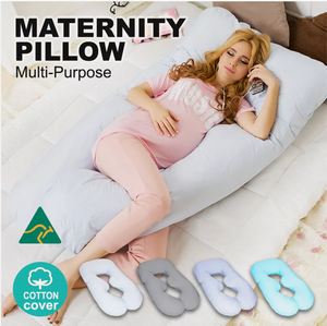 Eco-friendly pregnancy pillow supporting restful sleep during maternity