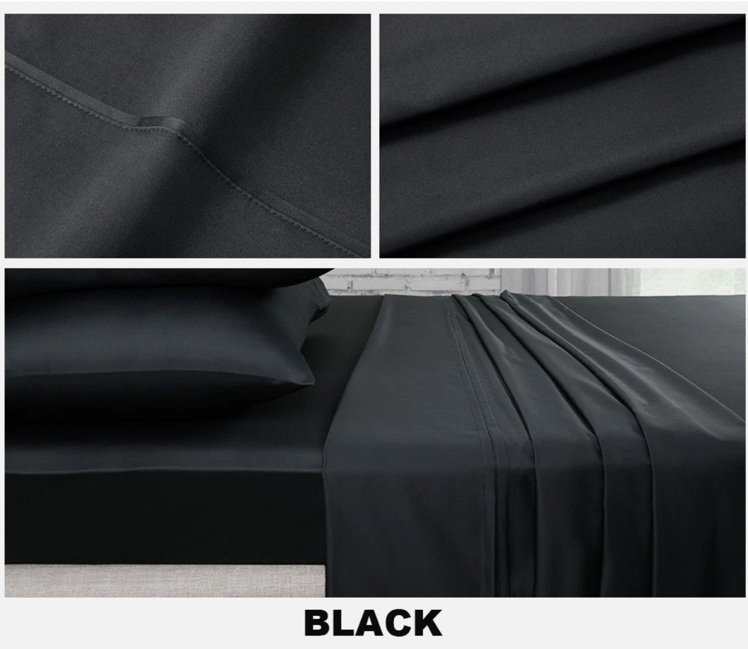 Egyptian Cotton 1000TC Sheet Set – Hotel-Soft Comfort, Breathable Sleep