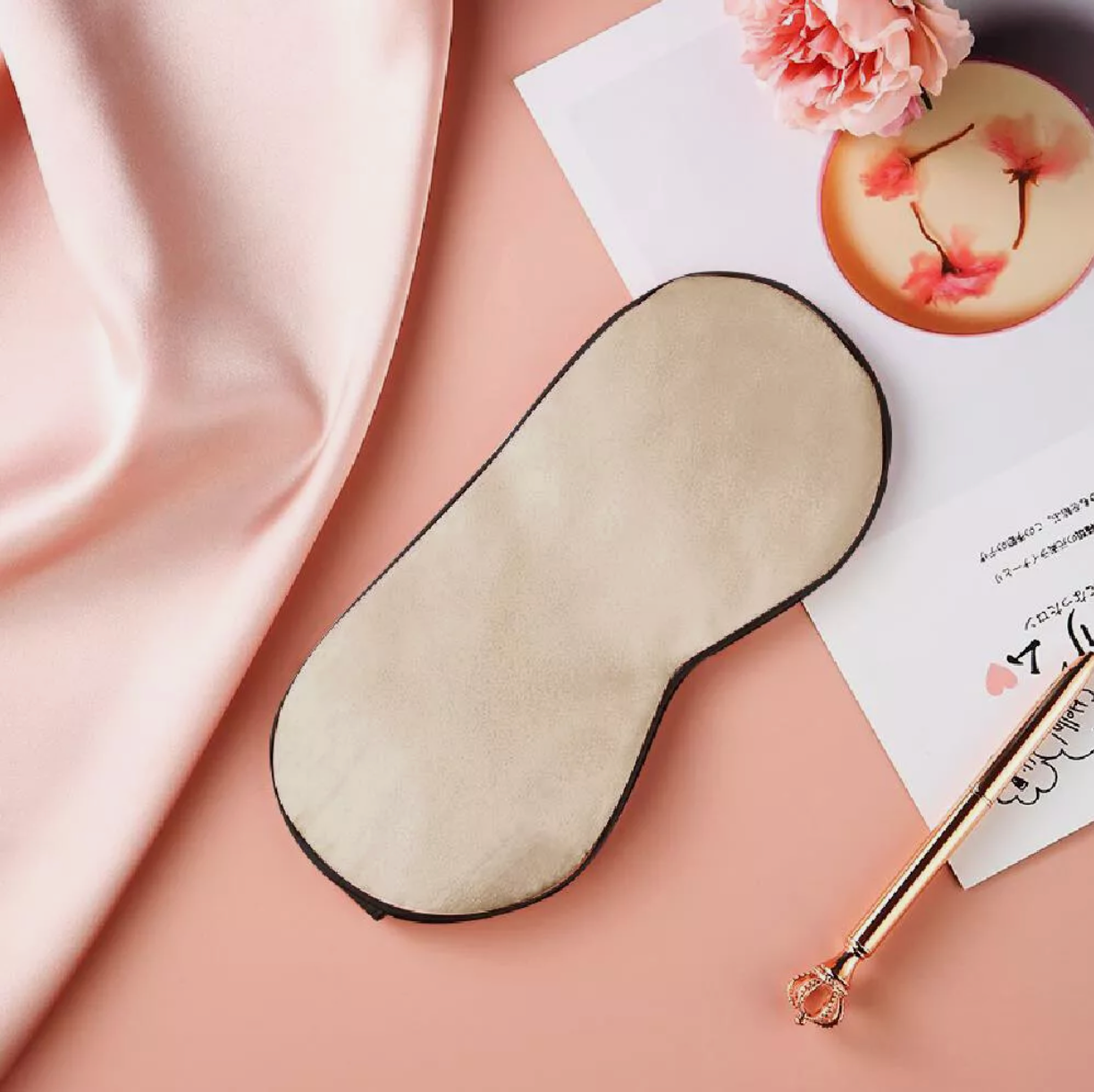 Mulberry Silk Sleep Mask  – Block Light, Boost Beauty Sleep