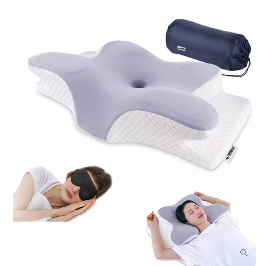 Butterfly Pillow - Align Your Spine, Reduce Snoring, Sleep Better