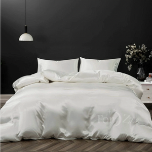 Silk Satin Quilt Cover Set – Smooth Hair, Glowing Skin, Luxe Sleep