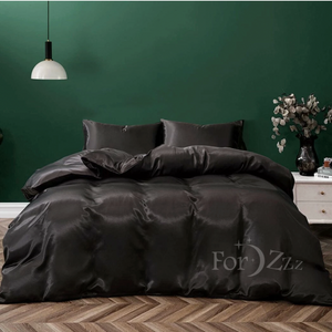 Silk Satin Quilt Cover Set – Smooth Hair, Glowing Skin, Luxe Sleep