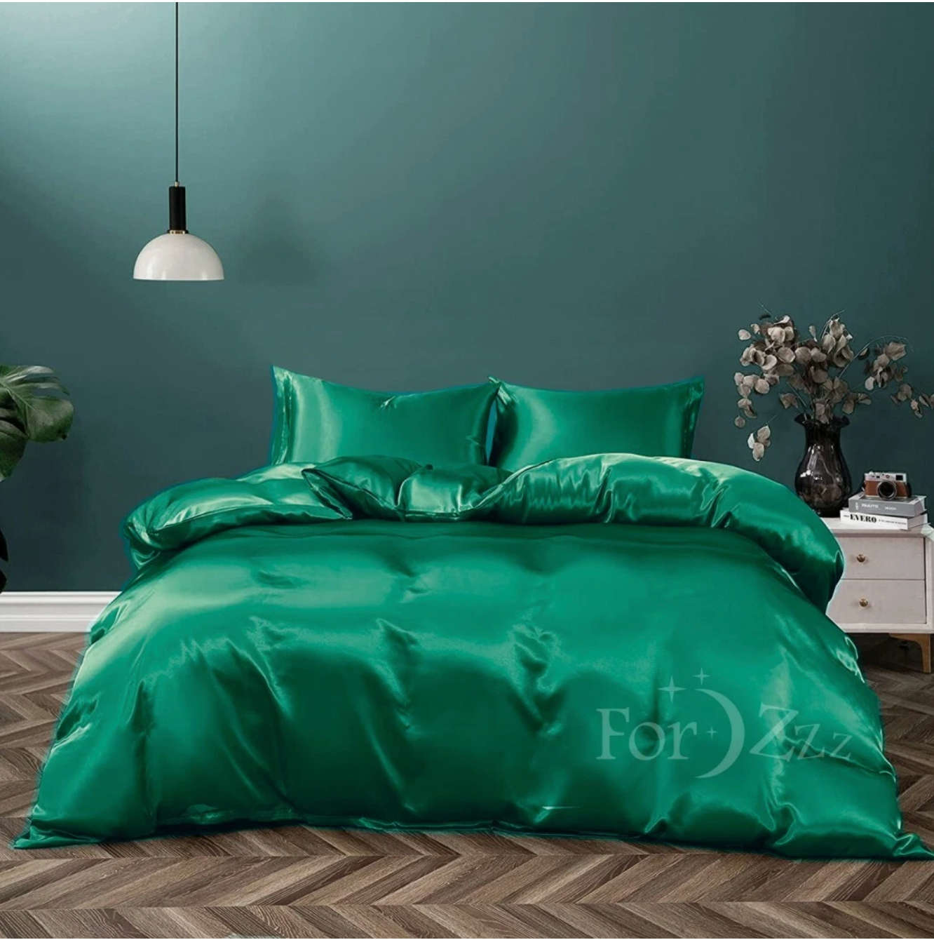 Silk Satin Quilt Cover Set – Smooth Hair, Glowing Skin, Luxe Sleep