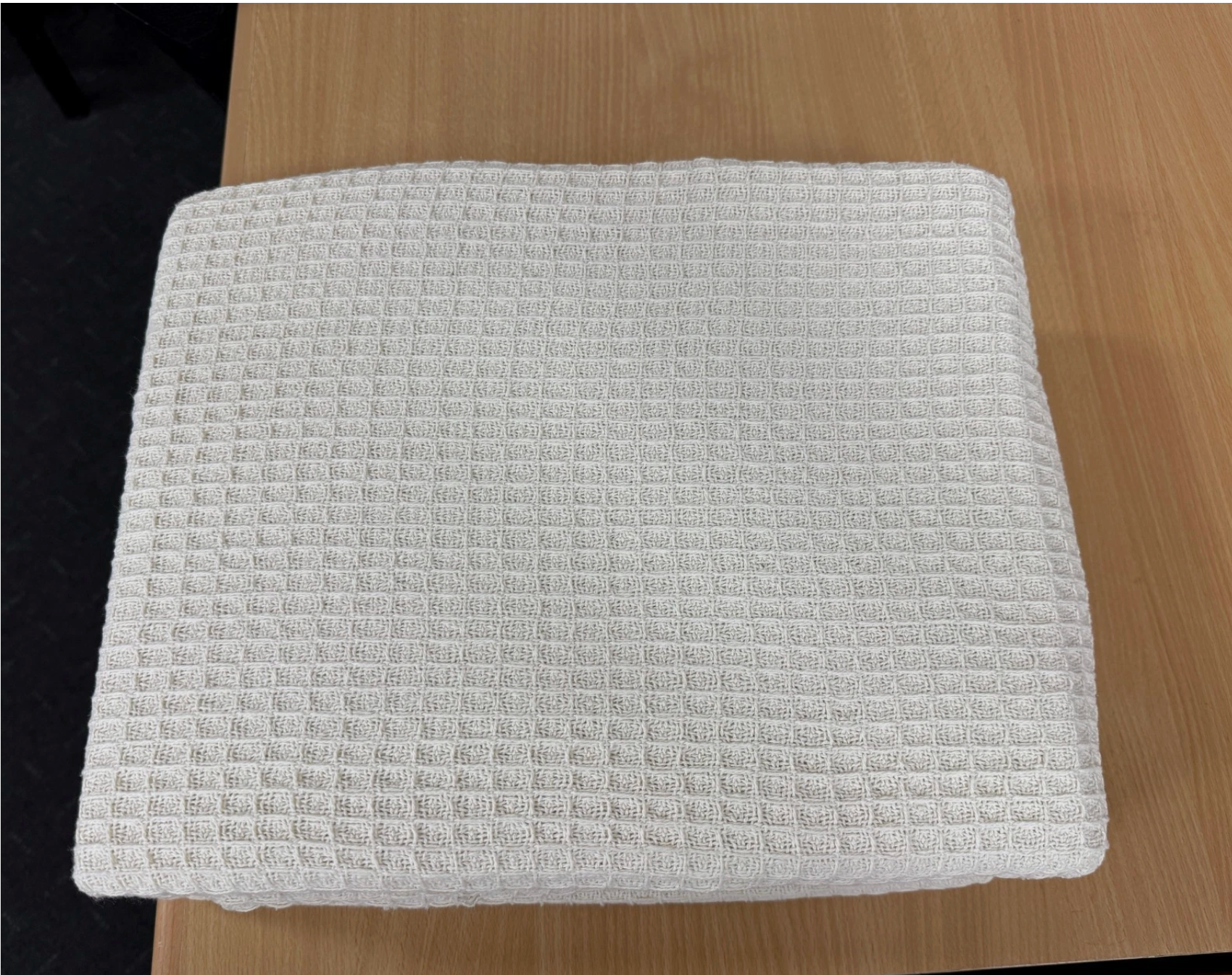 Organic Cotton Waffle Blanket – Boost Breathability, Relax in Comfort