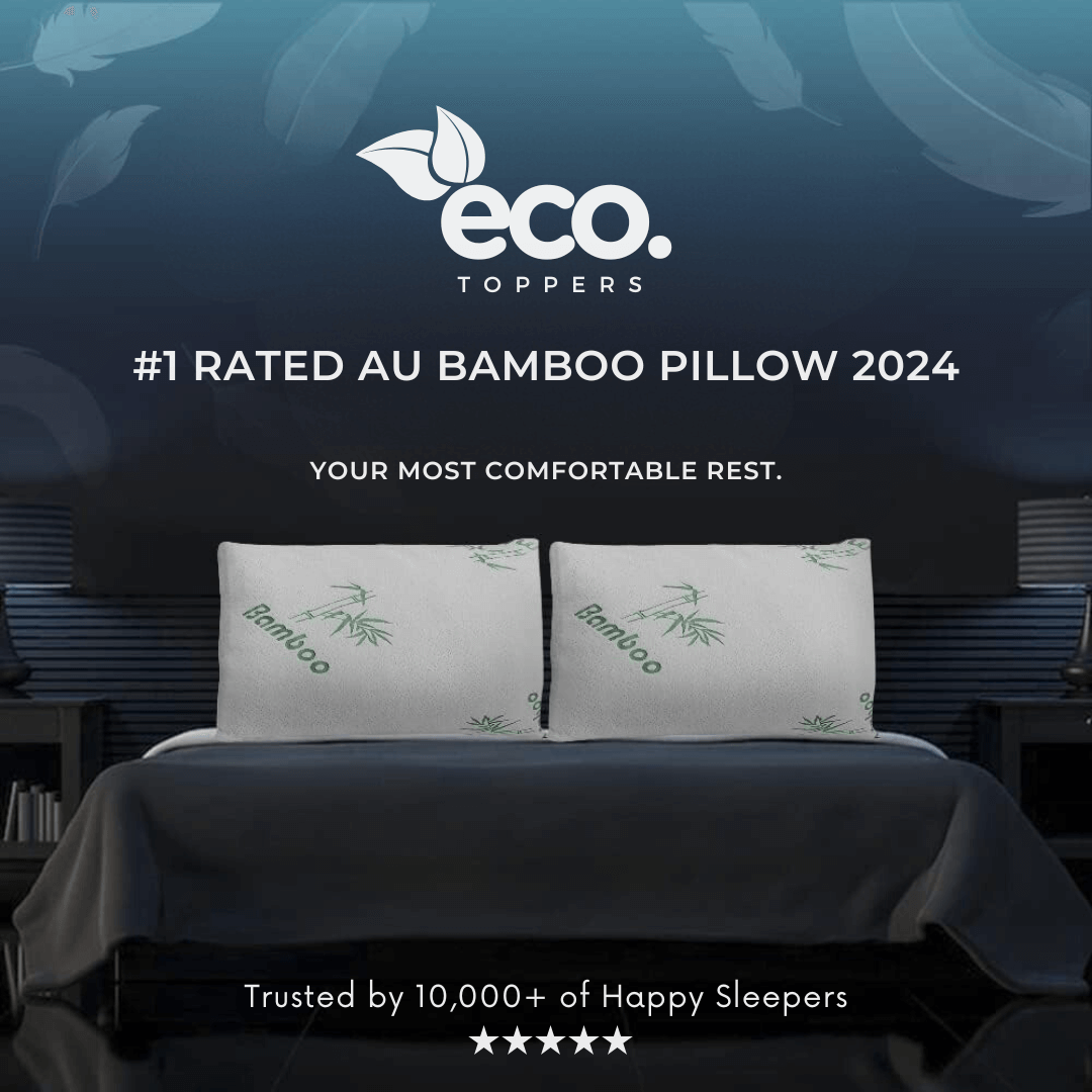 Deluxe bamboo pillow set for superior sleep - High-quality bamboo pillows available in Australia for maximum comfort and support