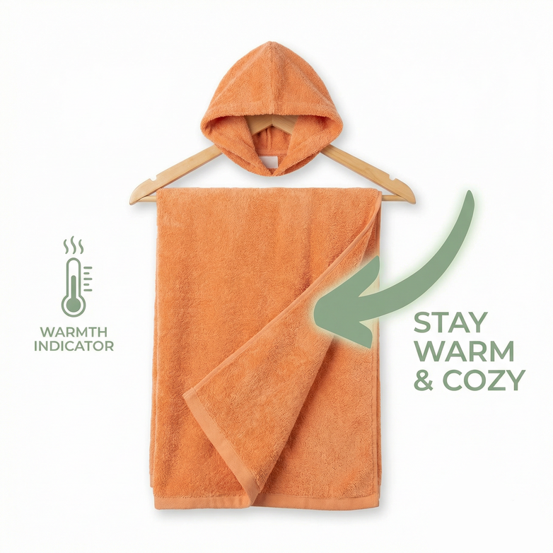 Hooded Beach Towel - Change Anywhere, Dry In Minutes