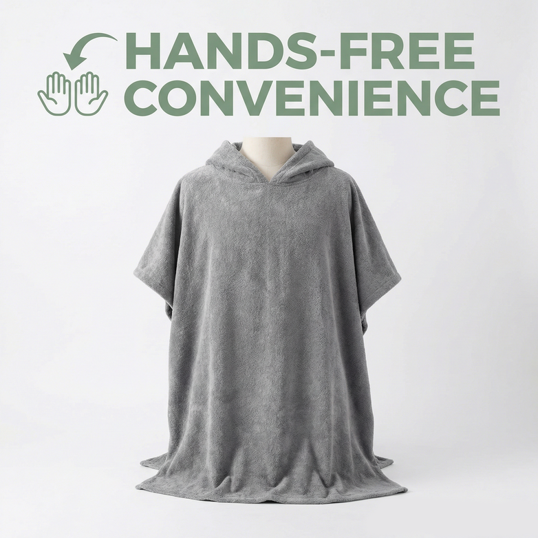 Hooded Beach Towel - Change Anywhere, Dry In Minutes