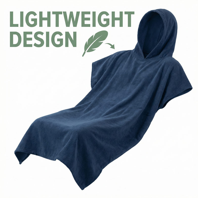 Hooded Beach Towel - Change Anywhere, Dry In Minutes
