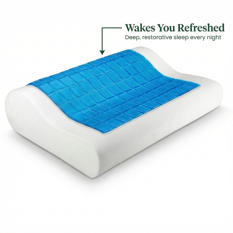Cooling Pillow β Sleep Cooler, Ease Neck & Shoulder Tension