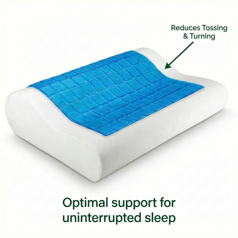 Cooling Pillow β Sleep Cooler, Ease Neck & Shoulder Tension