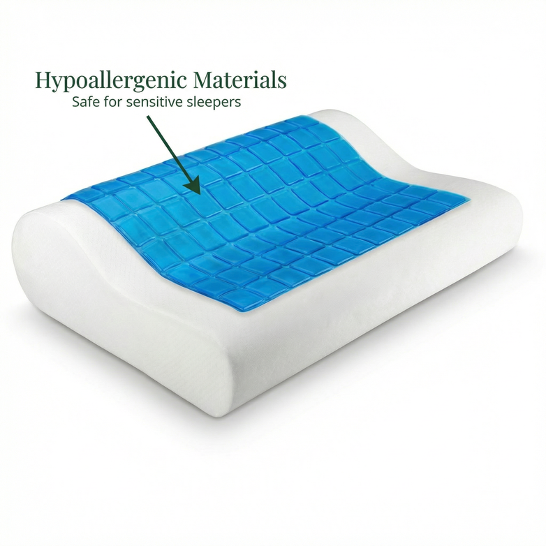 Cooling Pillow β Sleep Cooler, Ease Neck & Shoulder Tension