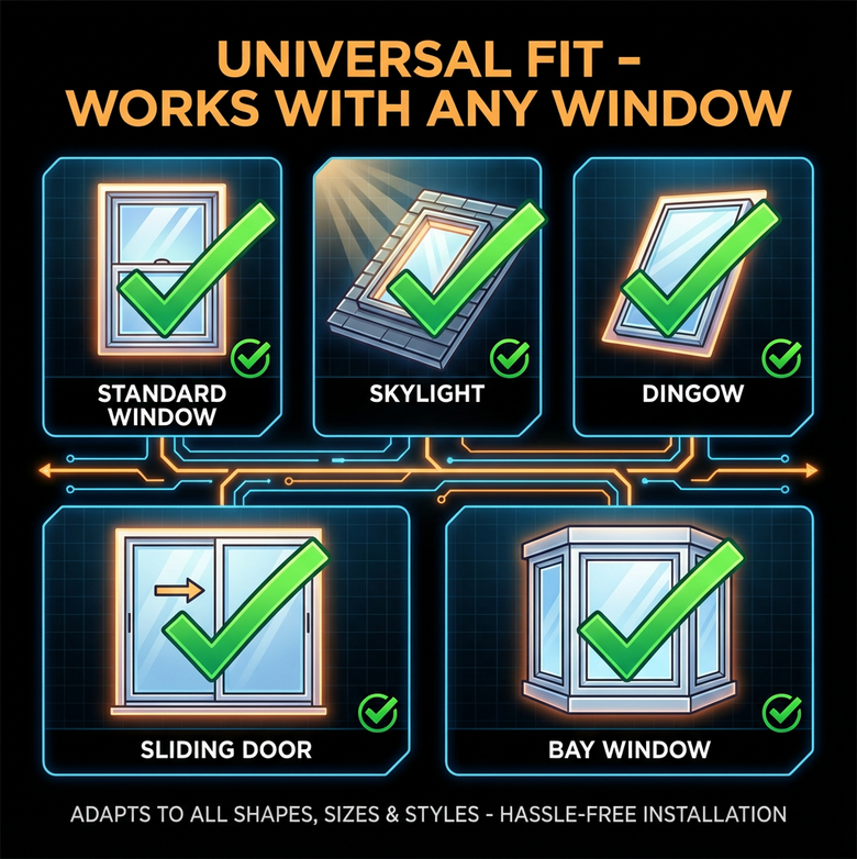 blockout blinds before and after comparison showing 100 percent light elimination