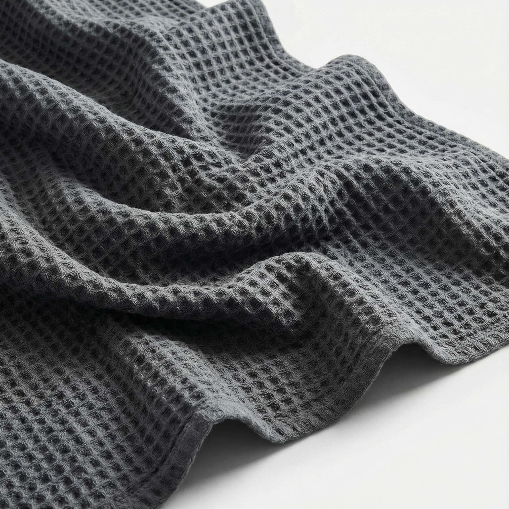 Organic Cotton Waffle Blanket – Boost Breathability, Relax in Comfort