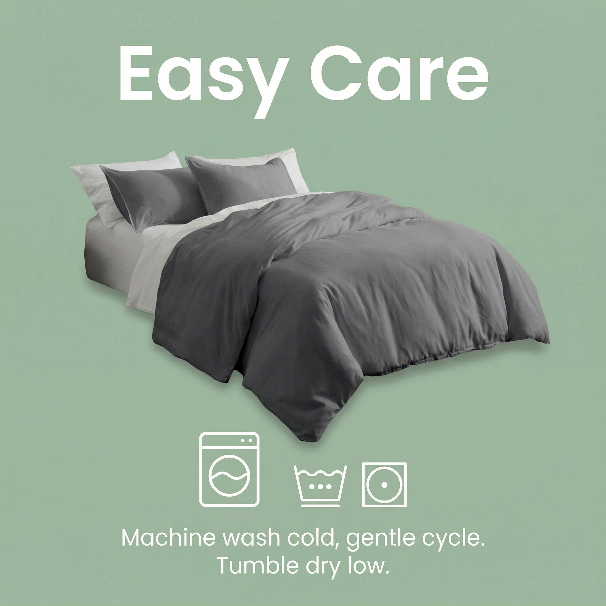 Egyptian Cotton Duvet Cover Set – Ultra Soft, Breathable & Hotel-Luxury Comfort