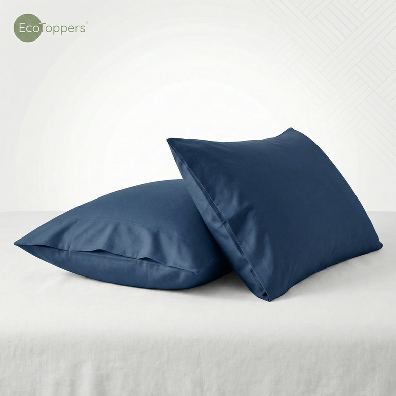 Cotton Pillow Cases - Breathable Comfort, Skin-Friendly Softness