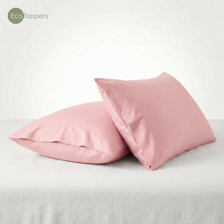Cotton Pillow Cases - Breathable Comfort, Skin-Friendly Softness