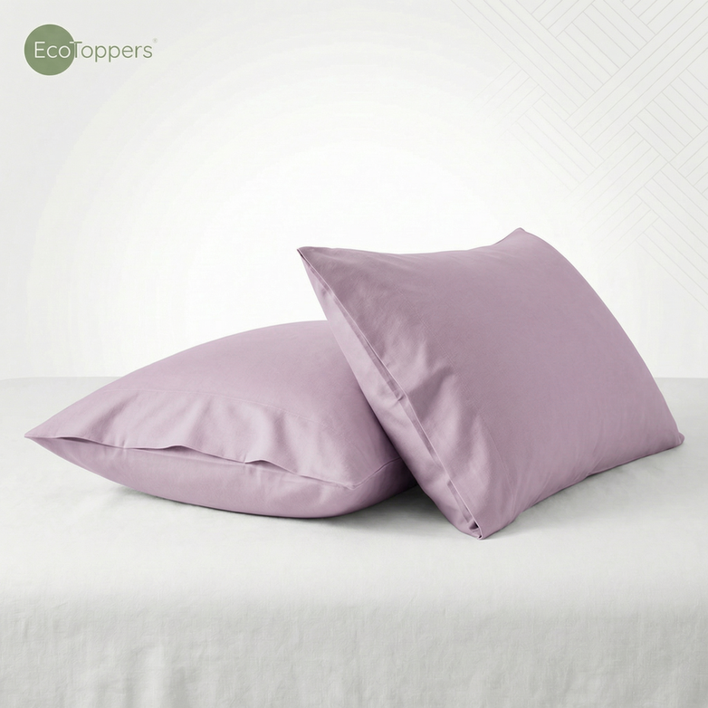 Cotton Pillow Cases - Breathable Comfort, Skin-Friendly Softness