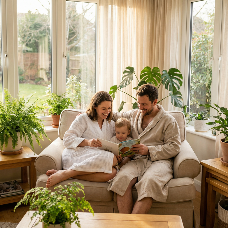 Premium Cotton Bathrobe - Spa-Level Softness, Hotel Luxury