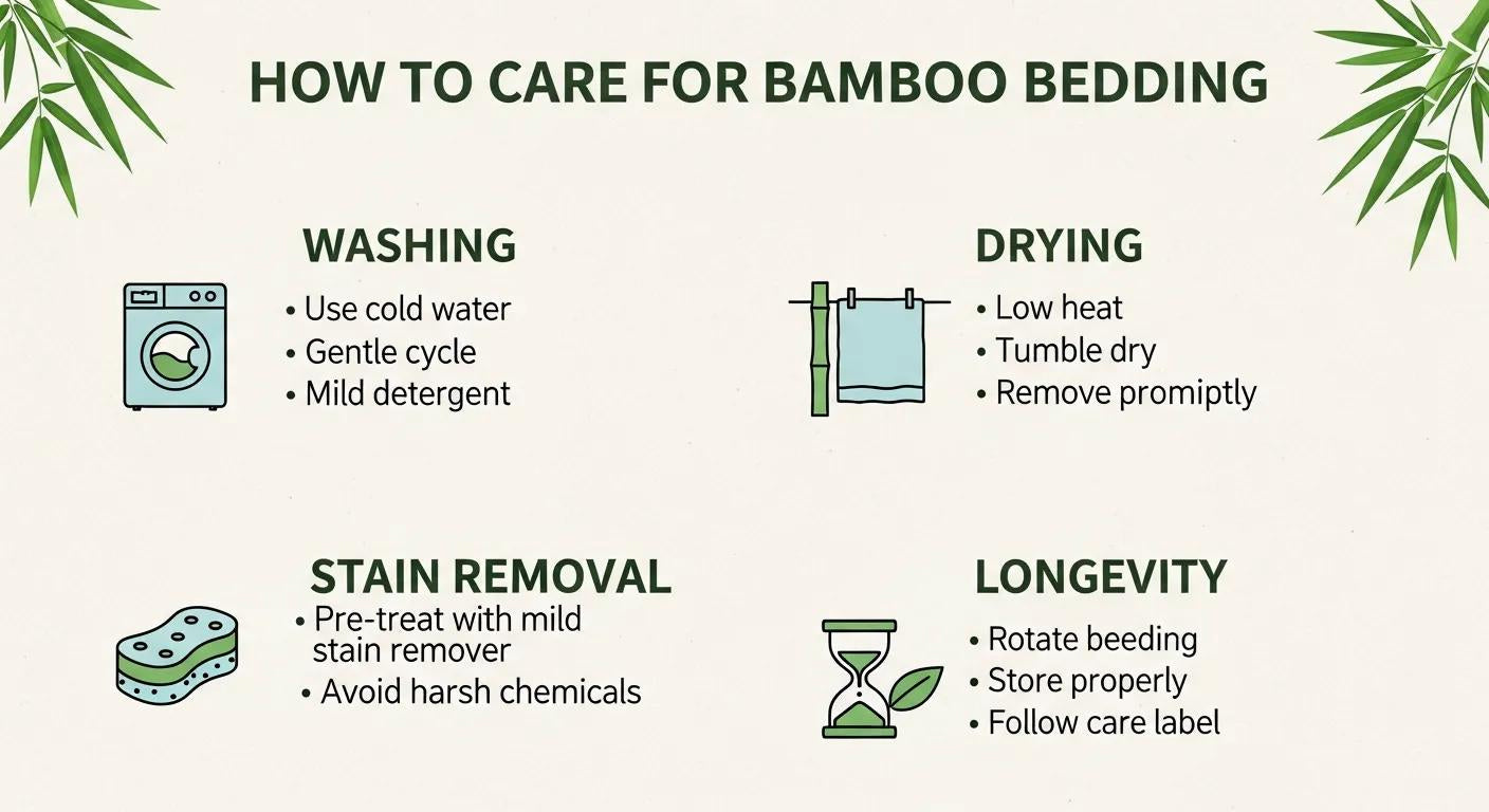The Best Practices for Bamboo Bedding Care