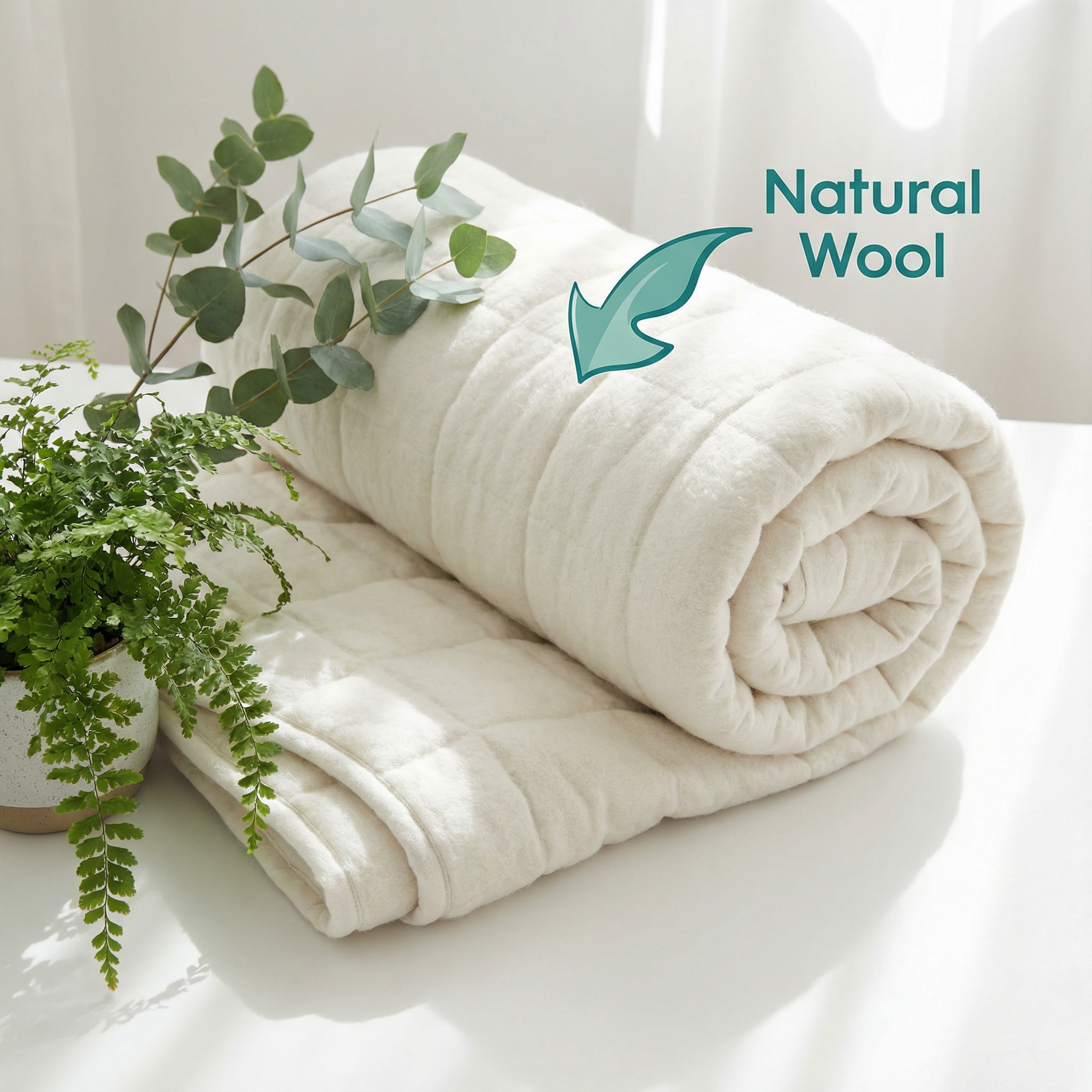 Wool Quilt – Regulate Temperature Naturally, Sleep Comfortably All Year