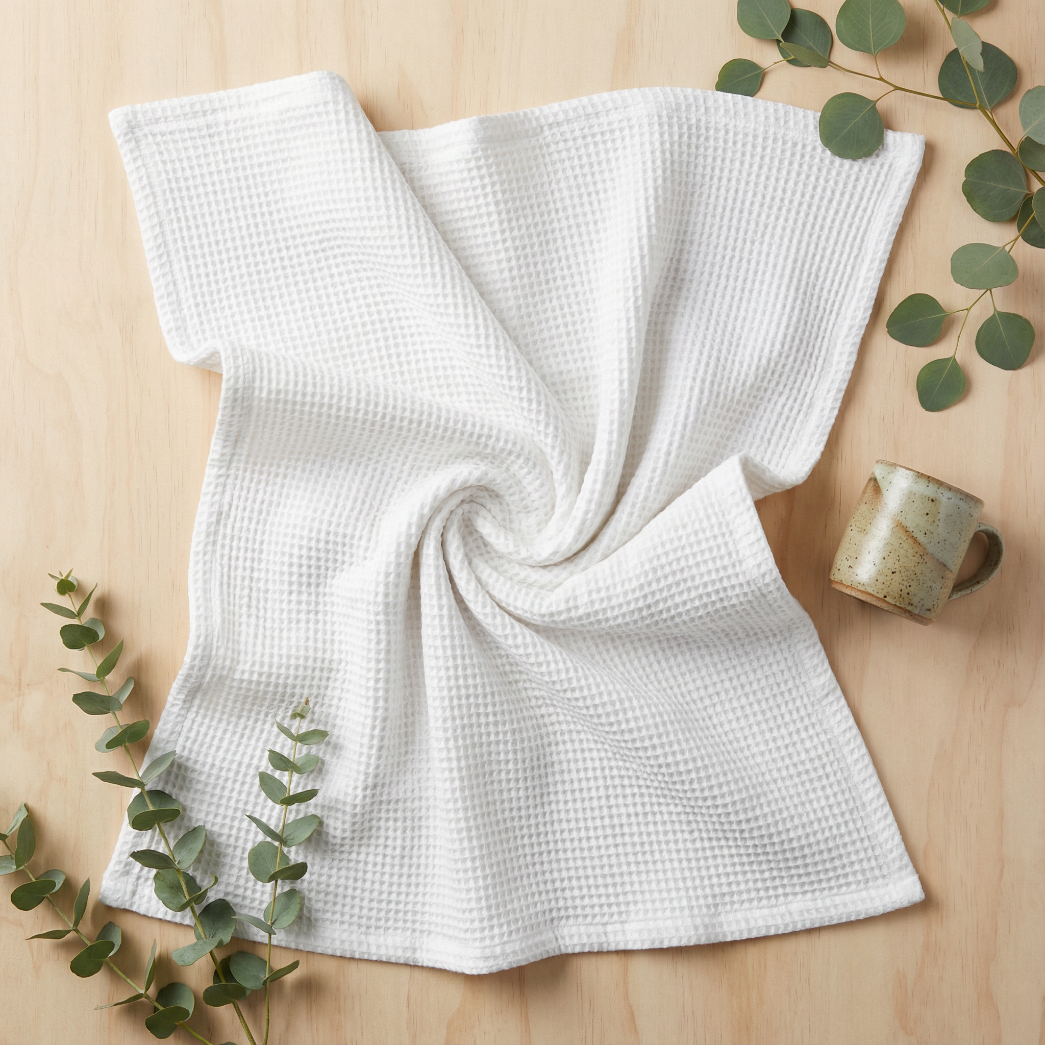 Bamboo Waffle Blanket – Boost Breathability, Elevate Comfort