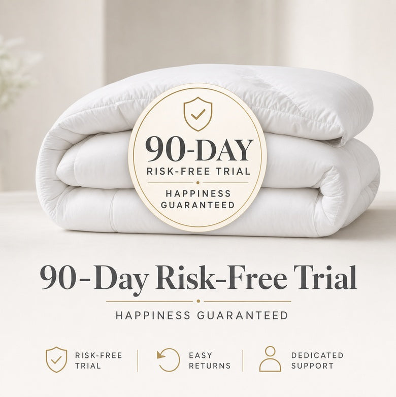 Goose Down Quilt  – Lightweight Warmth, Hotel-Style Comfort