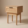Rattan Bedside Table  – Add Natural Style, Maximise Storage Space