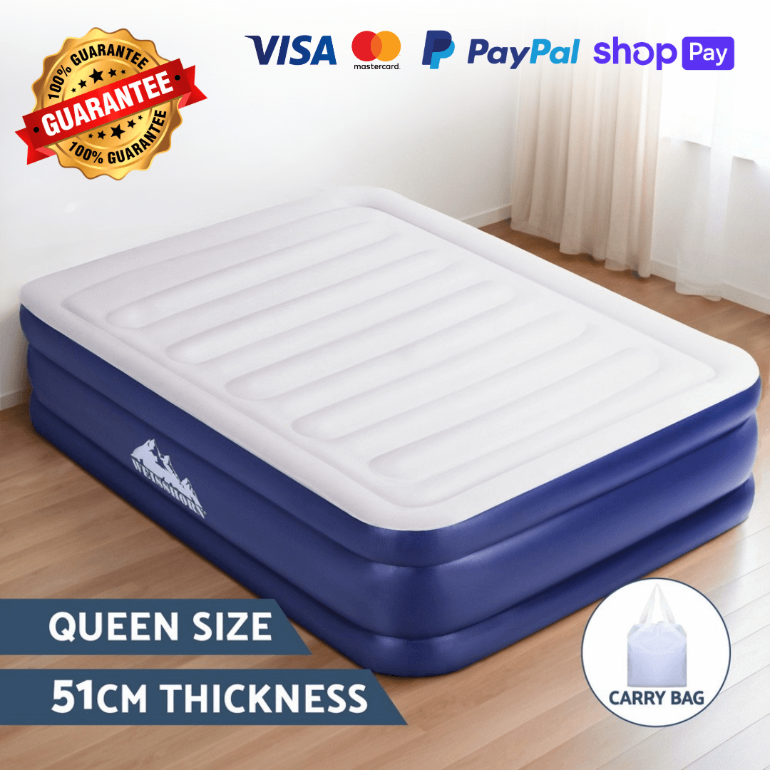 Deluxe air mattresses with ultra-thick design – Ideal for guests, travel, and everyday use.
