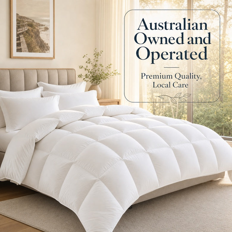 Goose Down Quilt  – Lightweight Warmth, Hotel-Style Comfort
