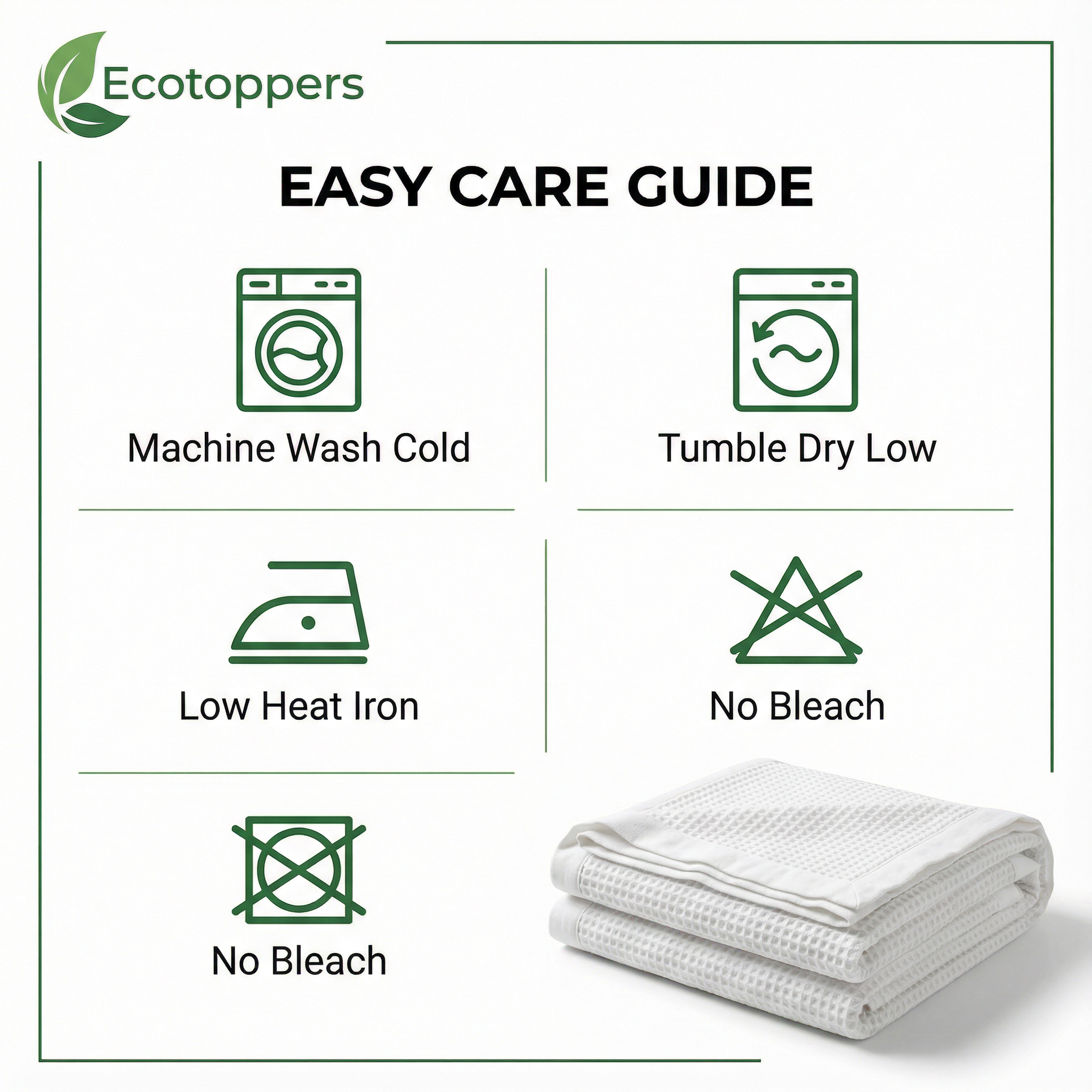 Bamboo Waffle Blanket – Boost Breathability, Elevate Comfort