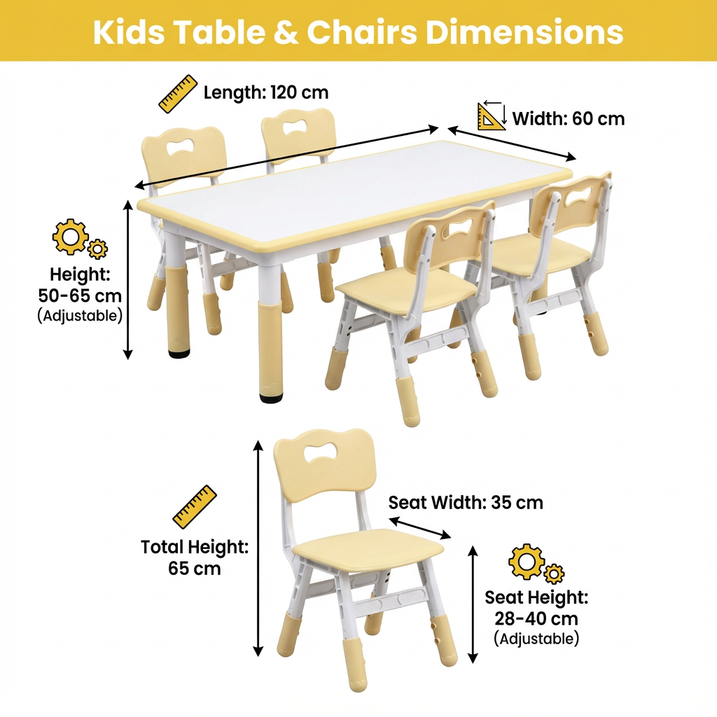 Kids Table & Kids Chairs – Create Shared Play, Inspire Everyday Learning
