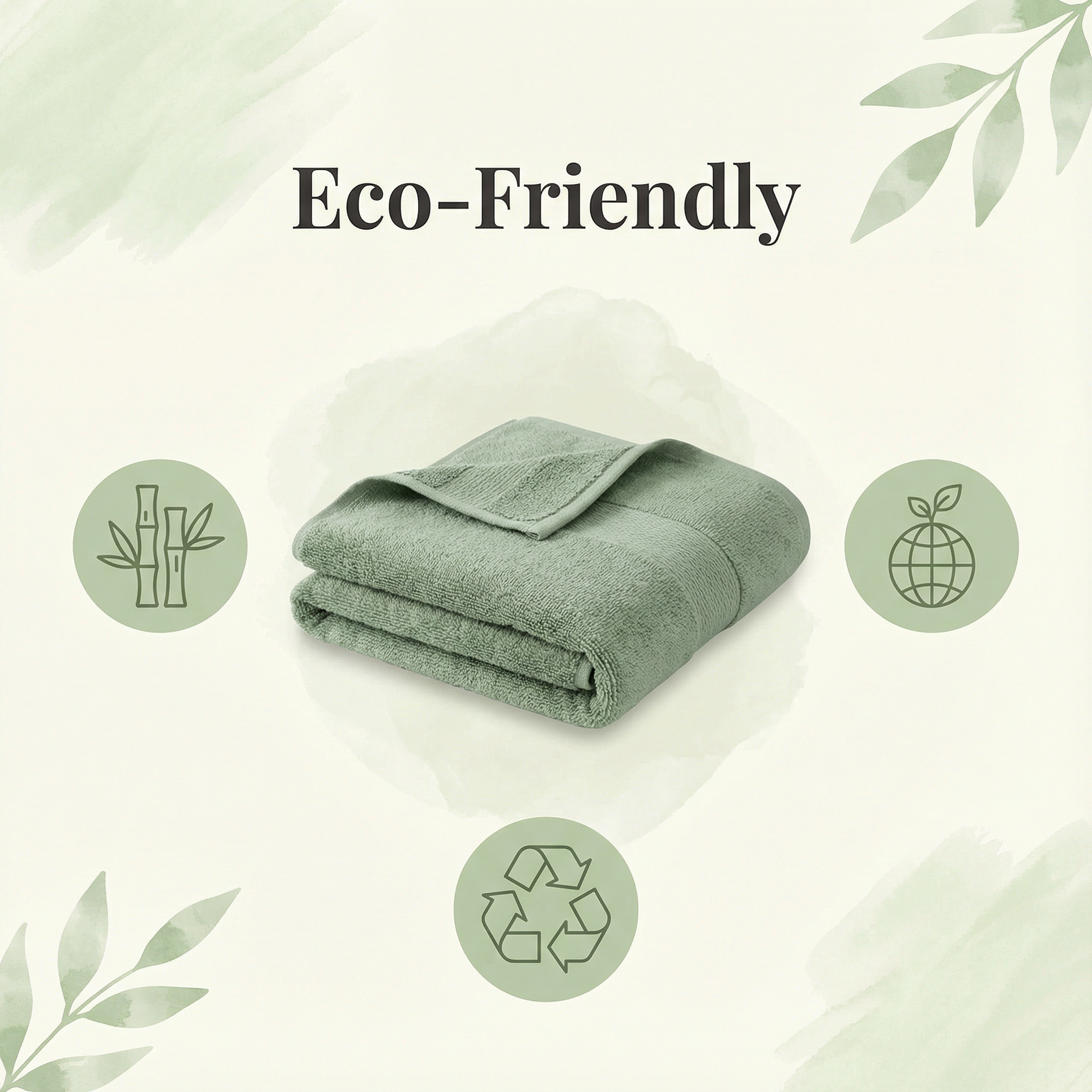 Bamboo Towels - Absorbent, Hypoallergenic, Eco-Friendly