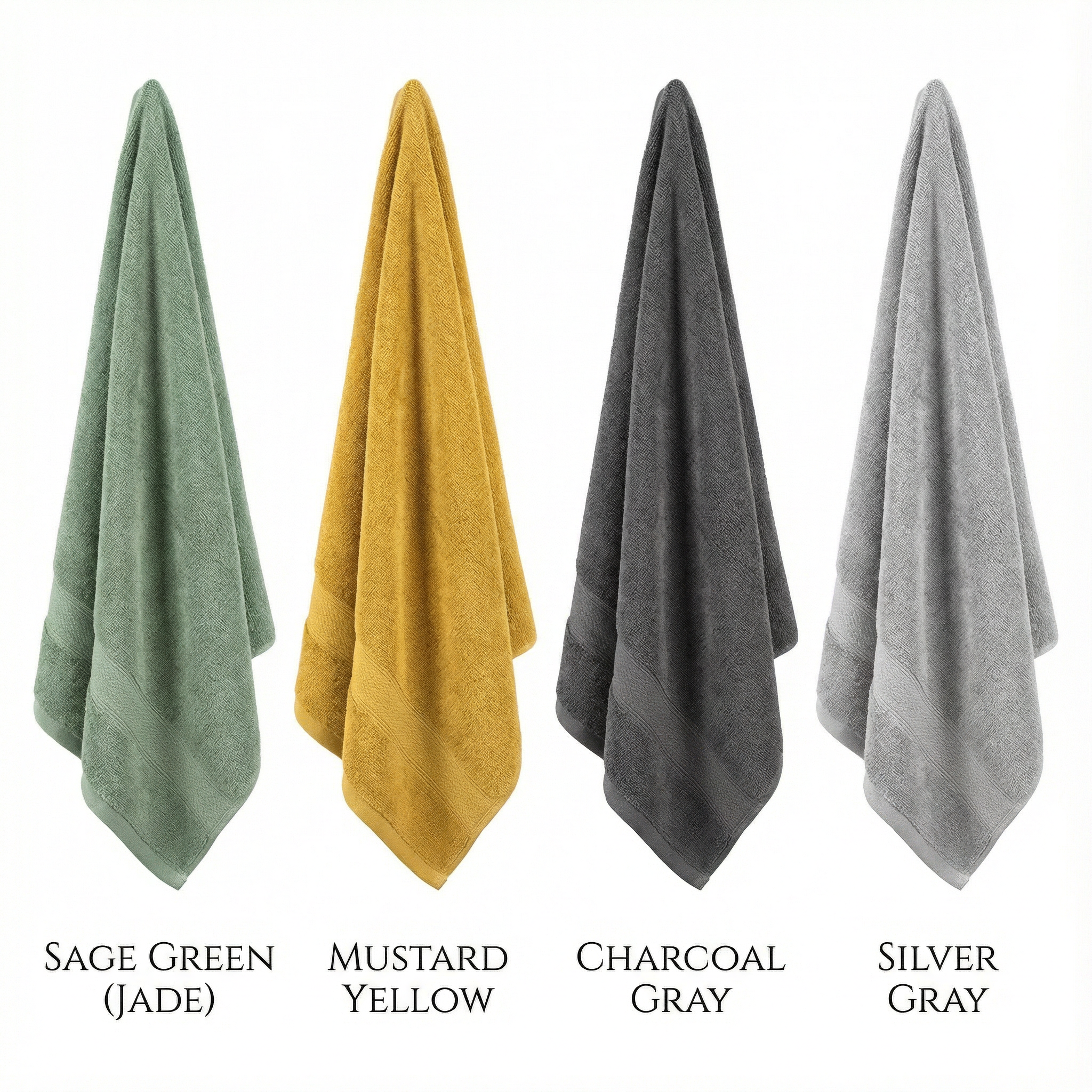 Bamboo Towels - Absorbent, Hypoallergenic, Eco-Friendly