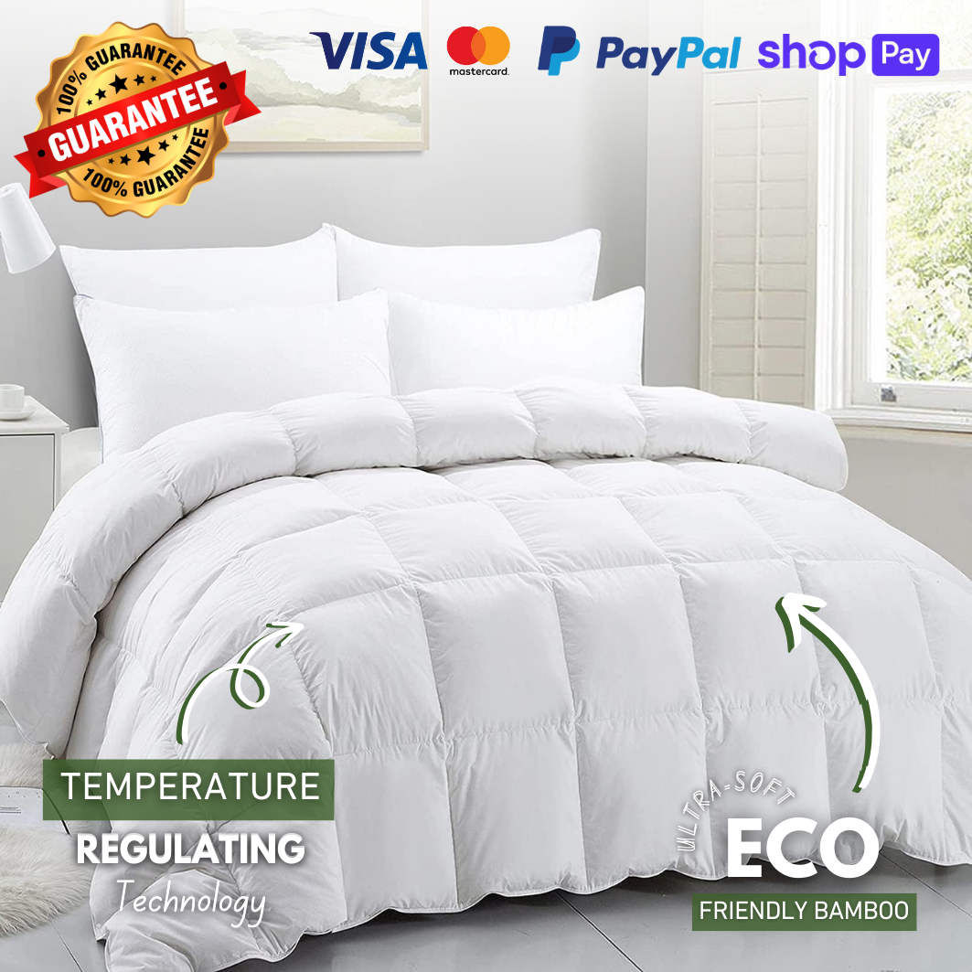 Bamboo Quilt Doona - Soft, Breathable, Luxurious Sleep