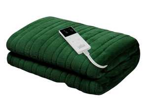 Green electric heating blanket with a remote controller