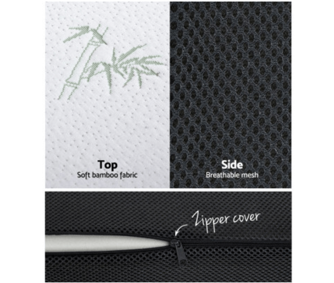 Premium foldable foam mattress with dual-tone design – Comfortable and supportive for travel, guests, and everyday use.