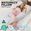 Eco-friendly pregnancy pillow supporting restful sleep during maternity