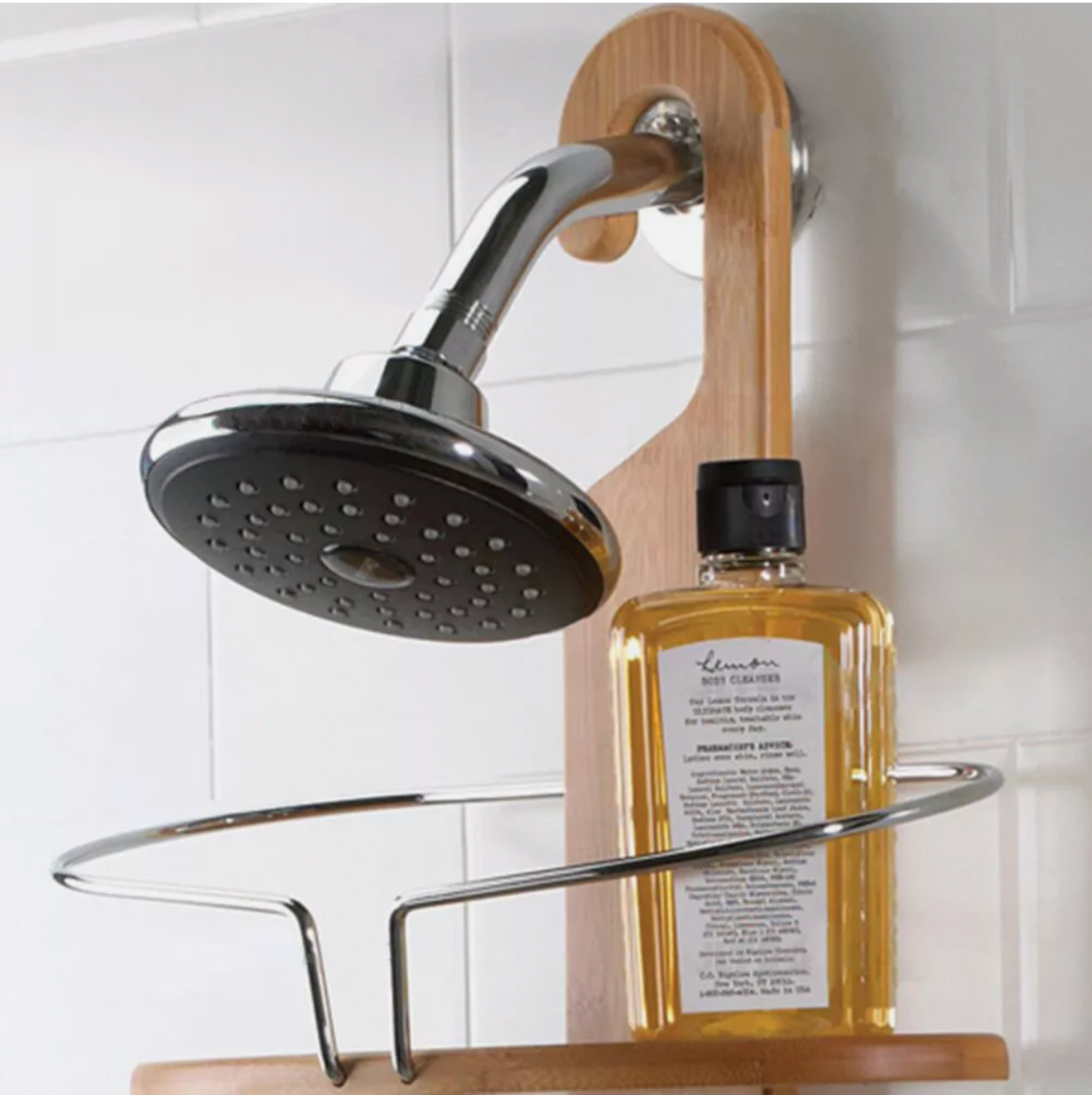 Bamboo Shower Caddy 2.0 – Rust-Proof Storage, Natural Style, Effortless Organisation