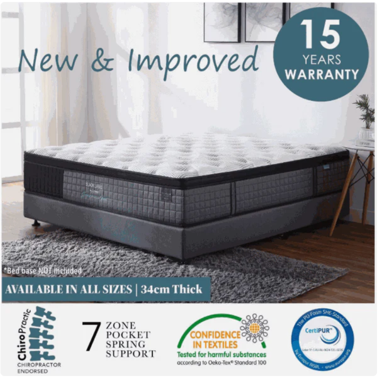 Ecotoppers™ Luxury Mattress Collection – Sleep Deeper, Relieve Pressure & Stay Cool