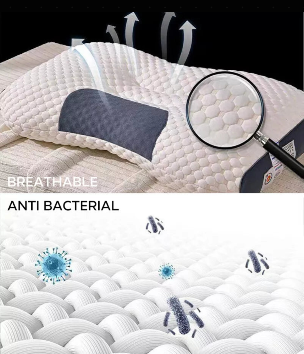 Ergonomic Pillow 2.0 - Align Your Spine, Boost Your Sleep