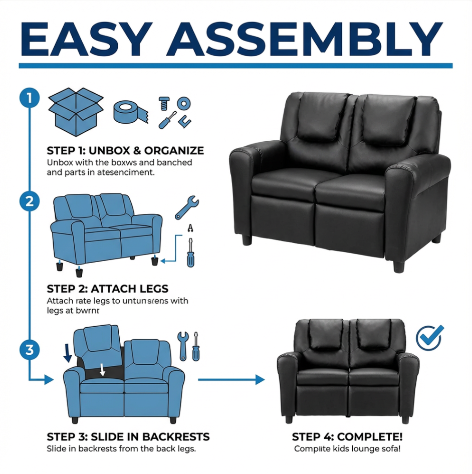 Kids Lounge – Kids Chair, Spark Imaginative Play, Make Relaxing Extra Fun