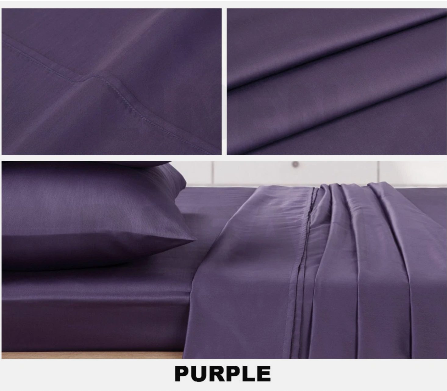 Egyptian Cotton 1000TC Sheet Set – Hotel-Soft Comfort, Breathable Sleep